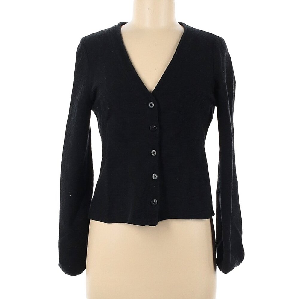 Madewell Slouchy Black Cardigan